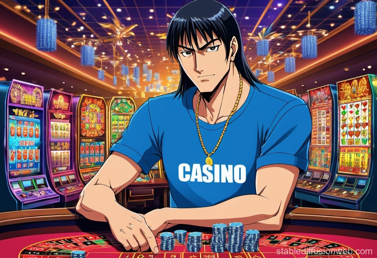 Suasana permainan live casino dengan meja dan dealer yang ramah